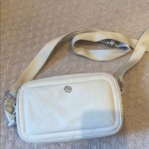 Lululemon White Crossbody Bag